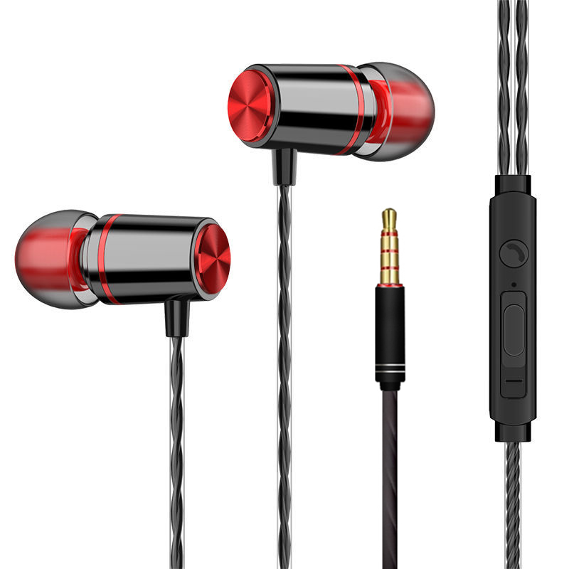 Wired Earphones In Ear Headphones Earpiece Stereo Headset Bass earbuds with MIC For Phones